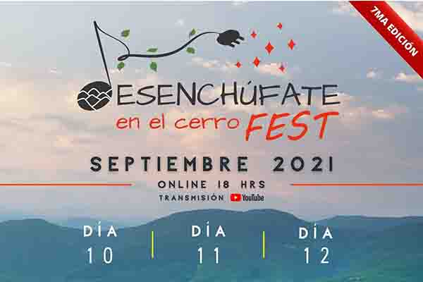 Desde Los Psiconautas hasta Golosa La Orquesta: Revisa el potente cartel de artistas de «Desenchúfate en el Cerro Fest»